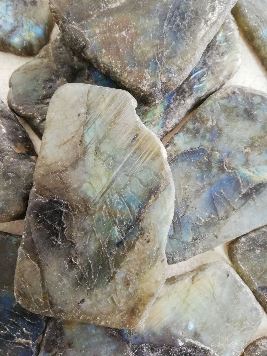 Labradorite Slice - Large Labradorite Slice - Large